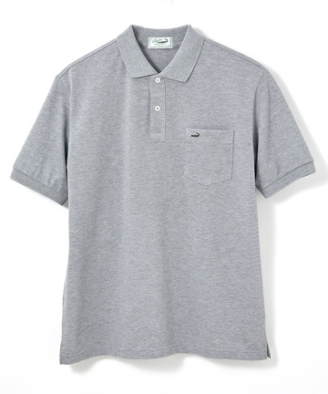 【ベストセラー】鹿の子 ワンポイント 半袖ポロシャツ【日本製】