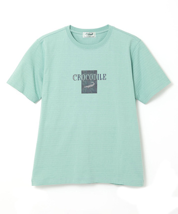 シャドーボーダー ロゴプリント Tシャツ 【吸汗速乾】