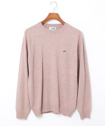 ウールブレンド ガンジー ニット【手洗いOK】