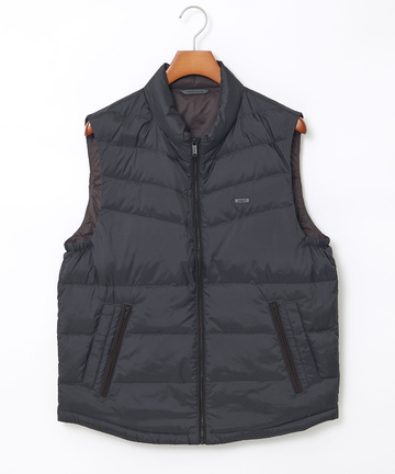 キルティング ダウン ベスト