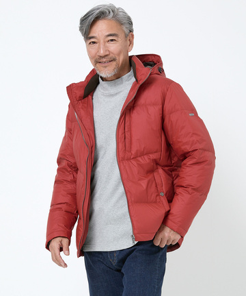 フード付き ダウン ジャケット