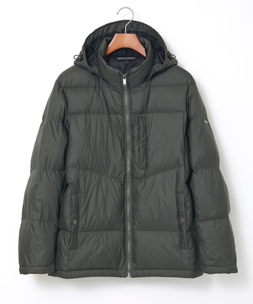 フード付き ダウン ジャケット