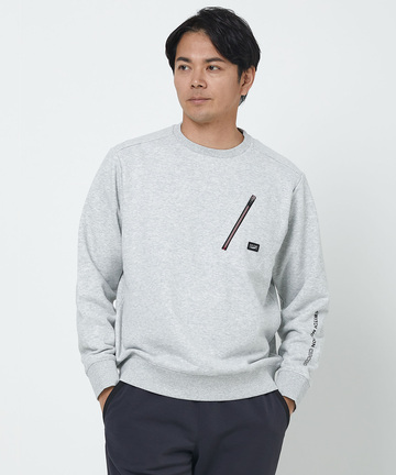 裏毛 ファスナーポケット スウェット
