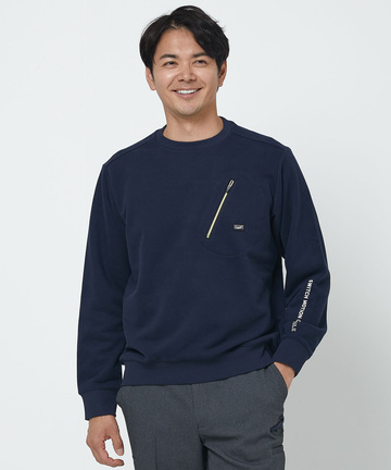 裏毛 ファスナーポケット スウェット