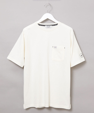 ロゴプリント クルーネック Tシャツ【ウガンダ オーガニック コットン】