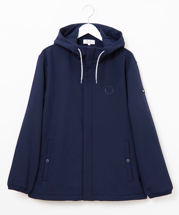 裏起毛 ロゴプリント パーカー