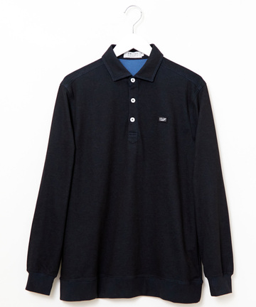 ダブルフェイス  配色 ポロシャツ