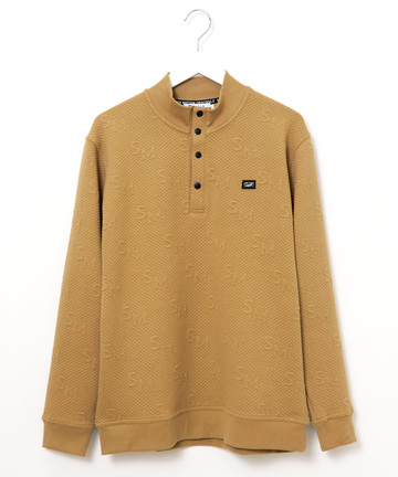 ブリスター ジャカード プルオーバー