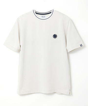 襟ライン サークルロゴ  Tシャツ