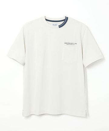 鹿の子 襟デザイン Tシャツ