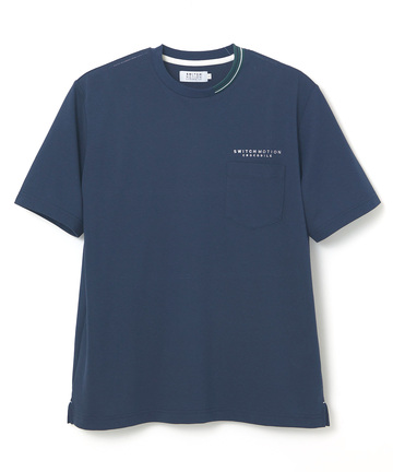 鹿の子 襟デザイン Tシャツ