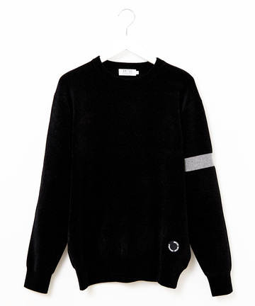 ウールブレンド モール糸 ニット【手洗いOK】