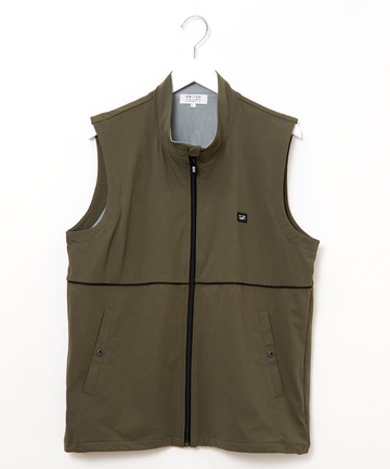 ストレッチ ジップ ベスト