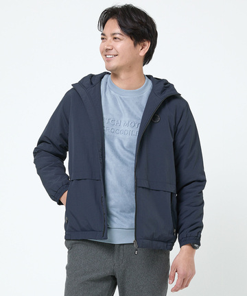 フード付き 中綿 ジャケット