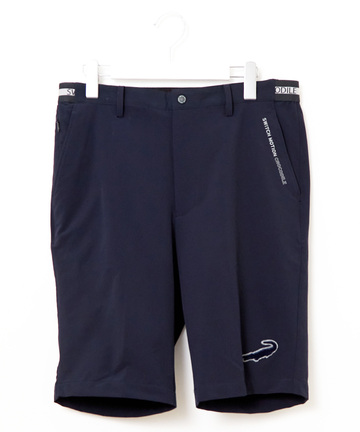 ストレッチ ワニワッペン ショートパンツ