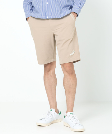 ストレッチ ワニワッペン ショートパンツ