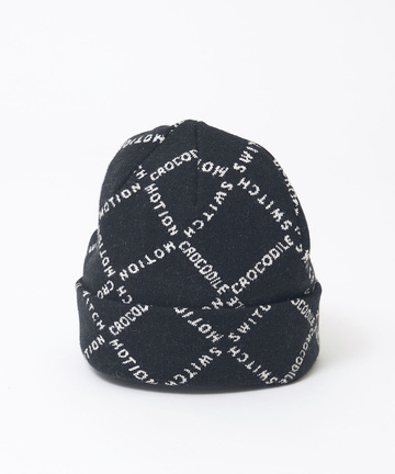 モノグラム ニット キャップ