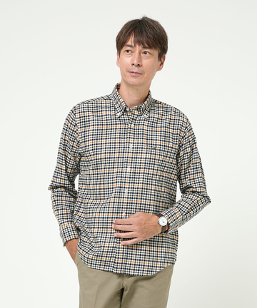 クロコダイルタータン シャツ