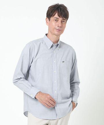 ノンアイロン ボタンダウン シャツ【シワになりにくい】