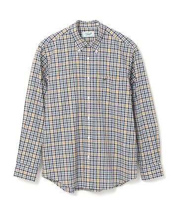 クロコダイルタータン ボタンダウン シャツ