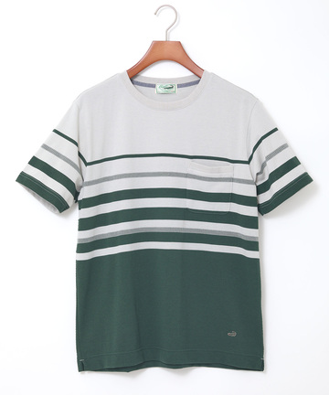 パネルボーダー デザイン Tシャツ