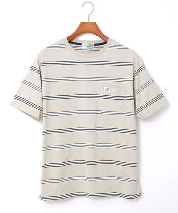 ボーダー柄 Tシャツ【ウガンダ オーガニック コットン】