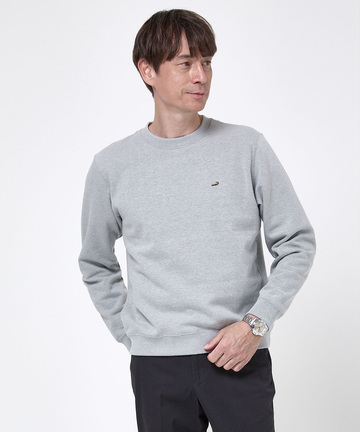 裏起毛 クルーネック トレーナー