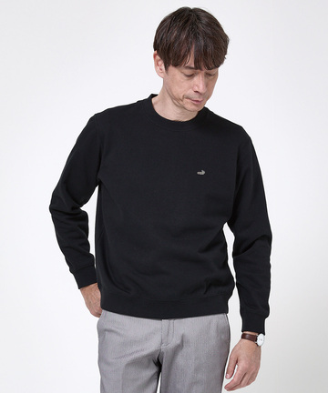 裏起毛 クルーネック トレーナー