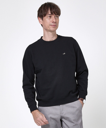 裏起毛 クルーネック トレーナー