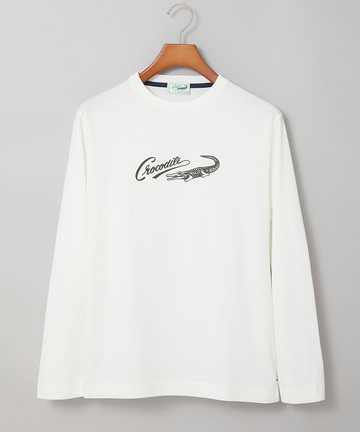 ロゴプリント 長袖Tシャツ【一部店舗限定】