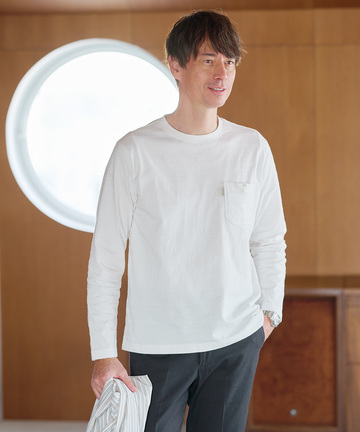 シャドーボーダー ポケットタブ Tシャツ