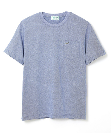 リネンライク ポケットパイピング Tシャツ