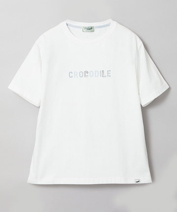 天竺 ロゴプリント Tシャツ【ウガンダ オーガニック コットン】