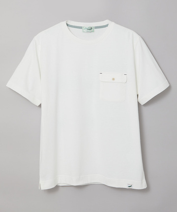 フラップポケット 天竺 Tシャツ【ウガンダ オーガニック コットン】