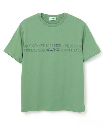 ロゴボーダー プレーティング Tシャツ