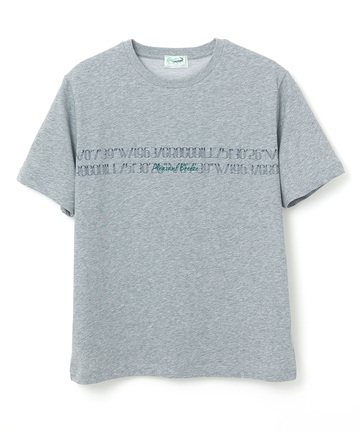 ロゴボーダー プレーティング Tシャツ