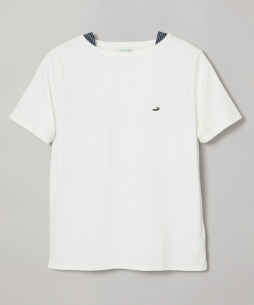 ボートネック マリン Tシャツ