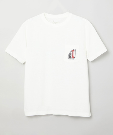 ポケット グラフィック Tシャツ【吸汗速乾】
