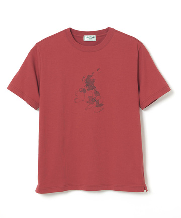 UK モチーフプリント Tシャツ