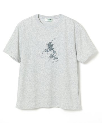 UK モチーフプリント Tシャツ