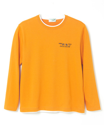 レイヤード風 ダブルフェイス Tシャツ