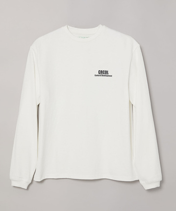 ロゴプリント クルーネック 長袖Tシャツ【オンラインショップ・一部店舗限定】