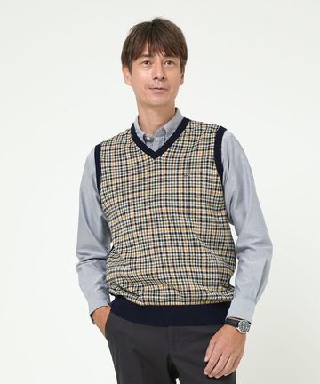 クロコダイルタータン ベスト 【手洗いOK】