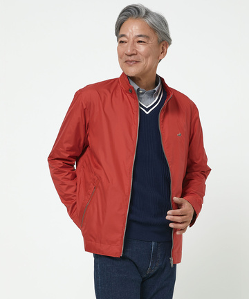 タフタ ダブルポケット デザイン ブルゾン