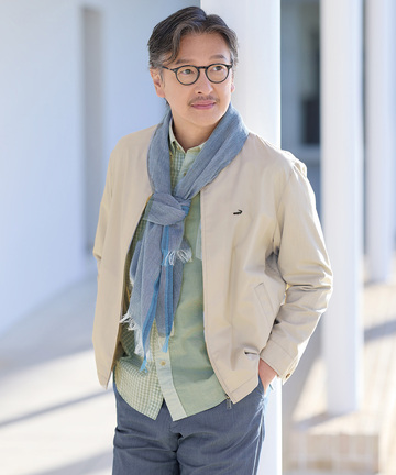 スコッチブルゾン【シワになりにくい】【手洗いOK】