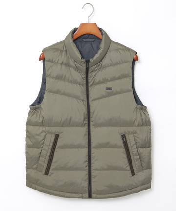 キルティング ダウン ベスト