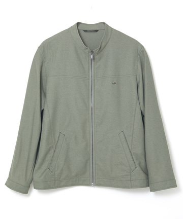 カラミ織り ストレッチ ブルゾン