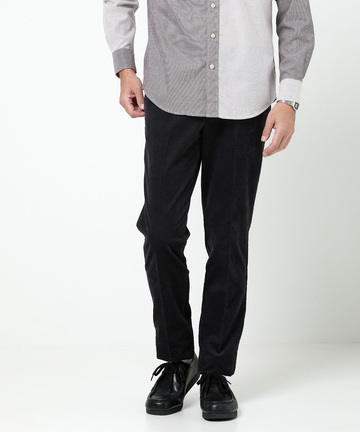 裏起毛 テーパード パンツ