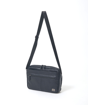 合成皮革 ミドルショルダー バッグ