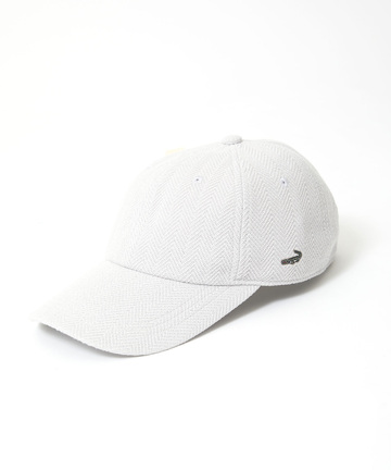 ヘリンボーン ジャカード キャップ